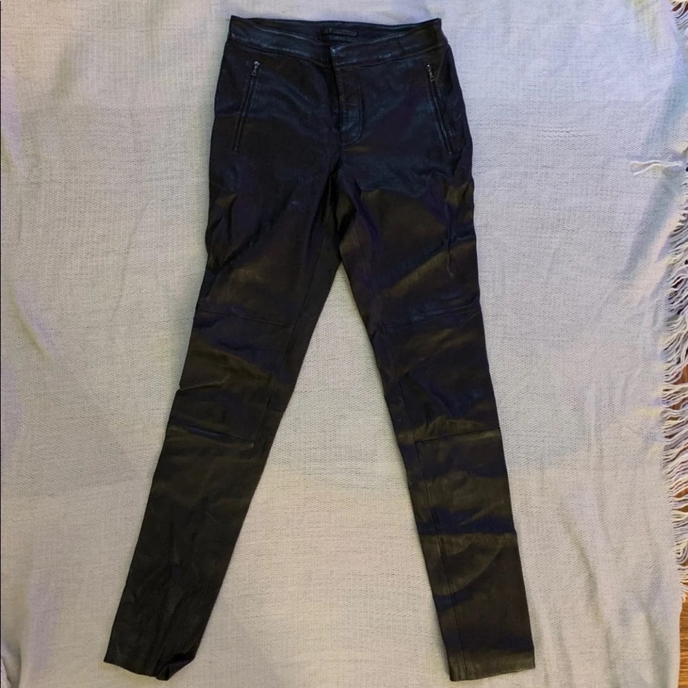 ⚡️ONE OF A KIND! OTRW brandon sun Leather Pants!⚡️
